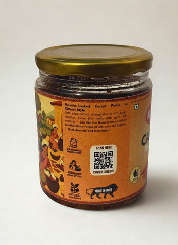 Carrot Pickle 450g | Kishori Food Products Online