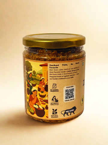 Kishori Zamikand Pickle – 450g | Traditional Indian Taste