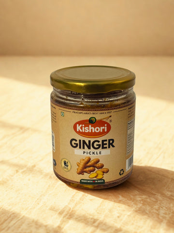 Ginger Pickle – 450g | Authentic & Spicy Indian Flavor