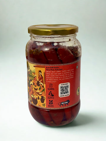 Kishori Food Products Red Chilli Pickle | Authentic Lal Mirch ka Achar | Traditional Indian Pickle