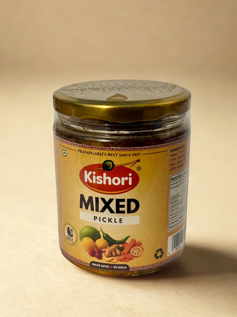 Kishori Mixed Pickle – 450g | Authentic Indian Mixed Pickle