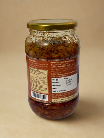 Garlic Pickle 900g | Kishori Food Products Online