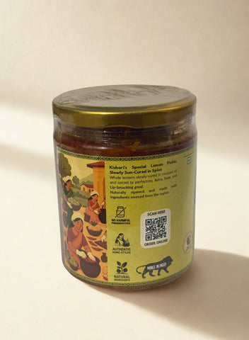 Lemon Pickle 450g | Kishori Food Products Online