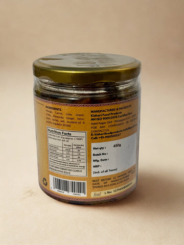 Mango Pickle 450g | Kishori Food Products Online